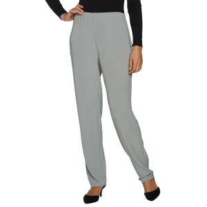 Susan Graver Women's Petite Essentials Lustra Knit Pants