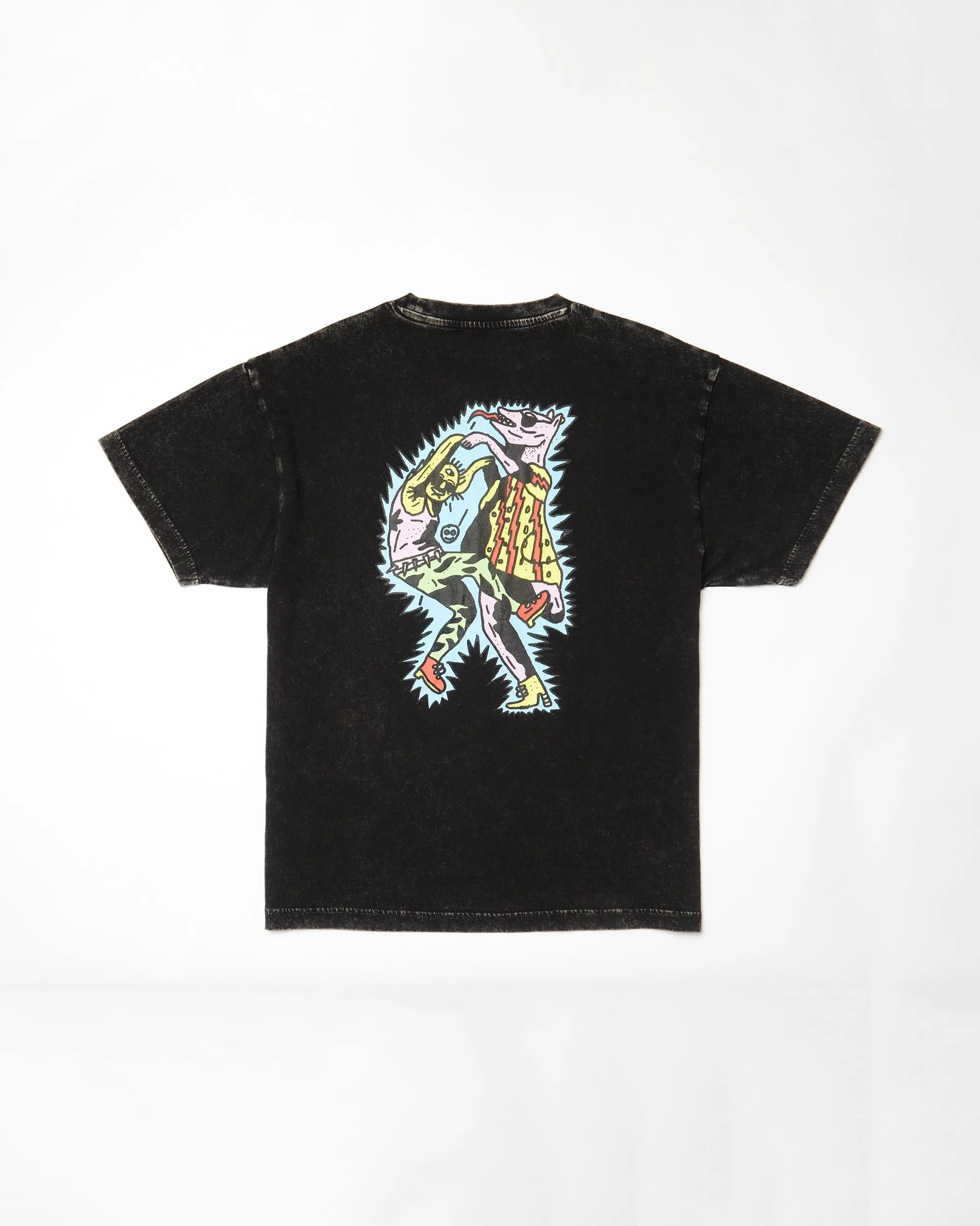 T-shirt Bob Mollema 1 - LIGHT ACID BLACK
