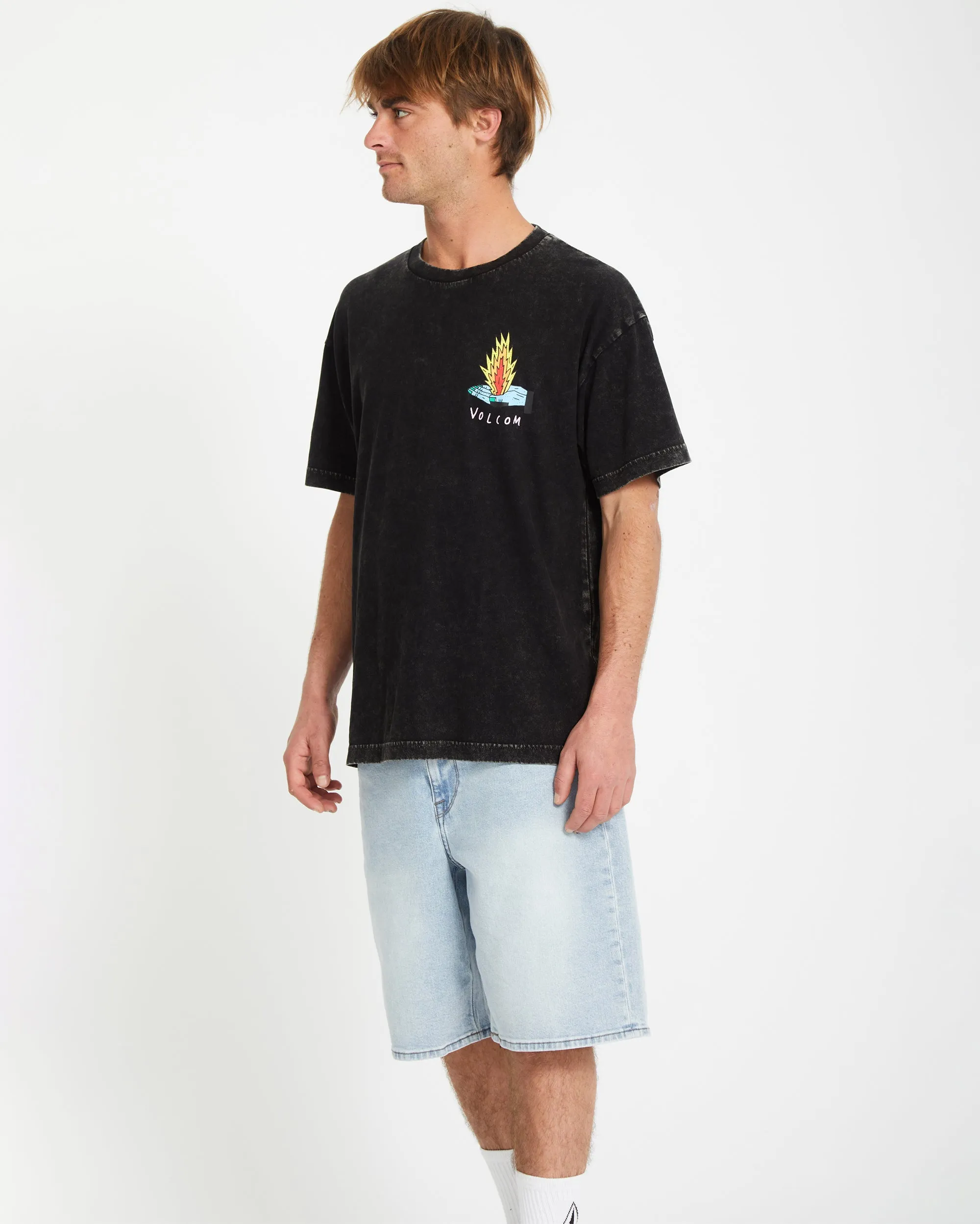 T-shirt Bob Mollema 1 - LIGHT ACID BLACK