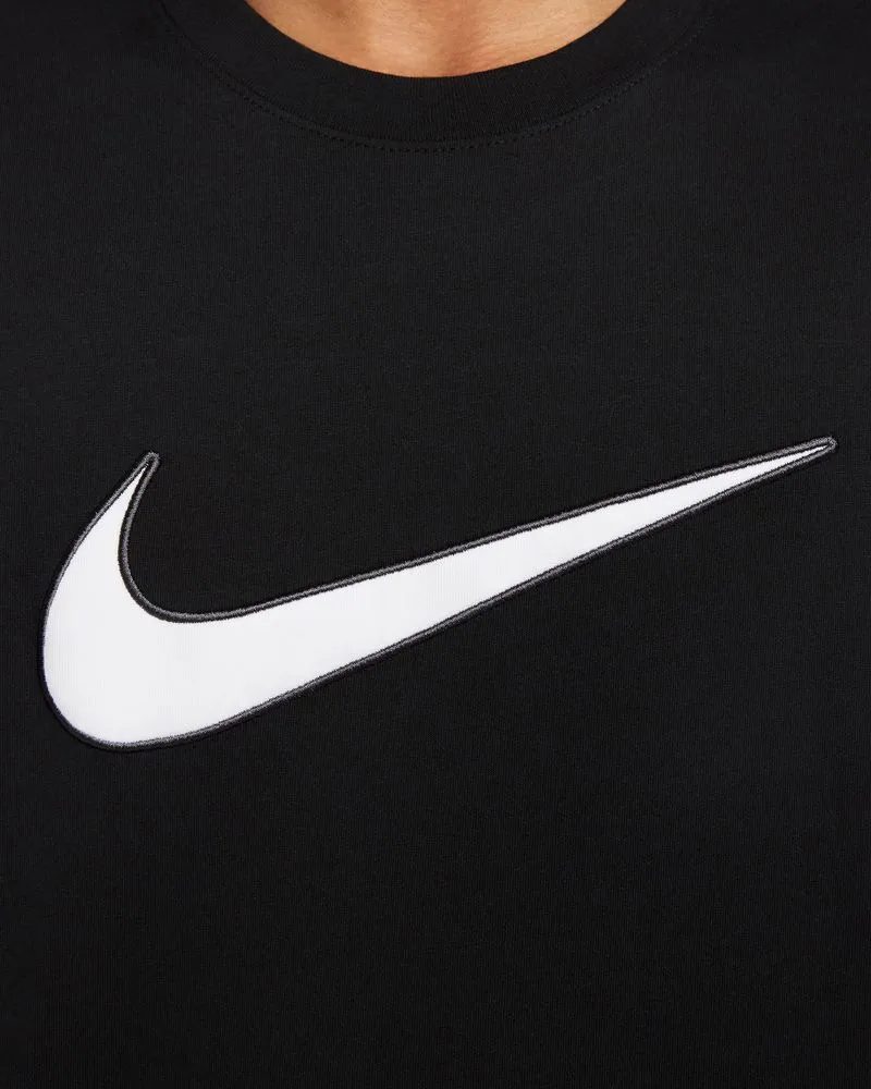 T SHIRT NIKE BIG LOGO MAGLIETTA SPORTSWEAR UOMO NERA