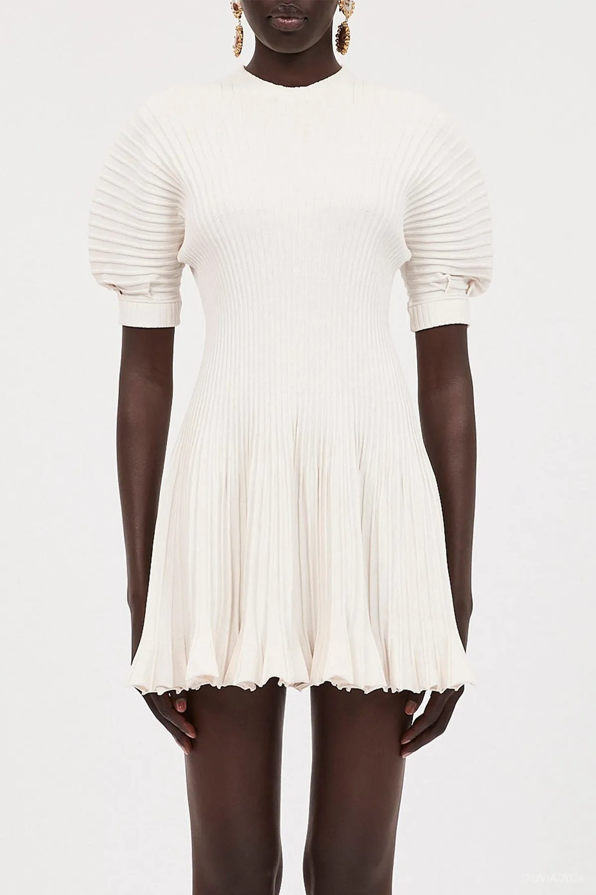 Talie Dress in Cowrie