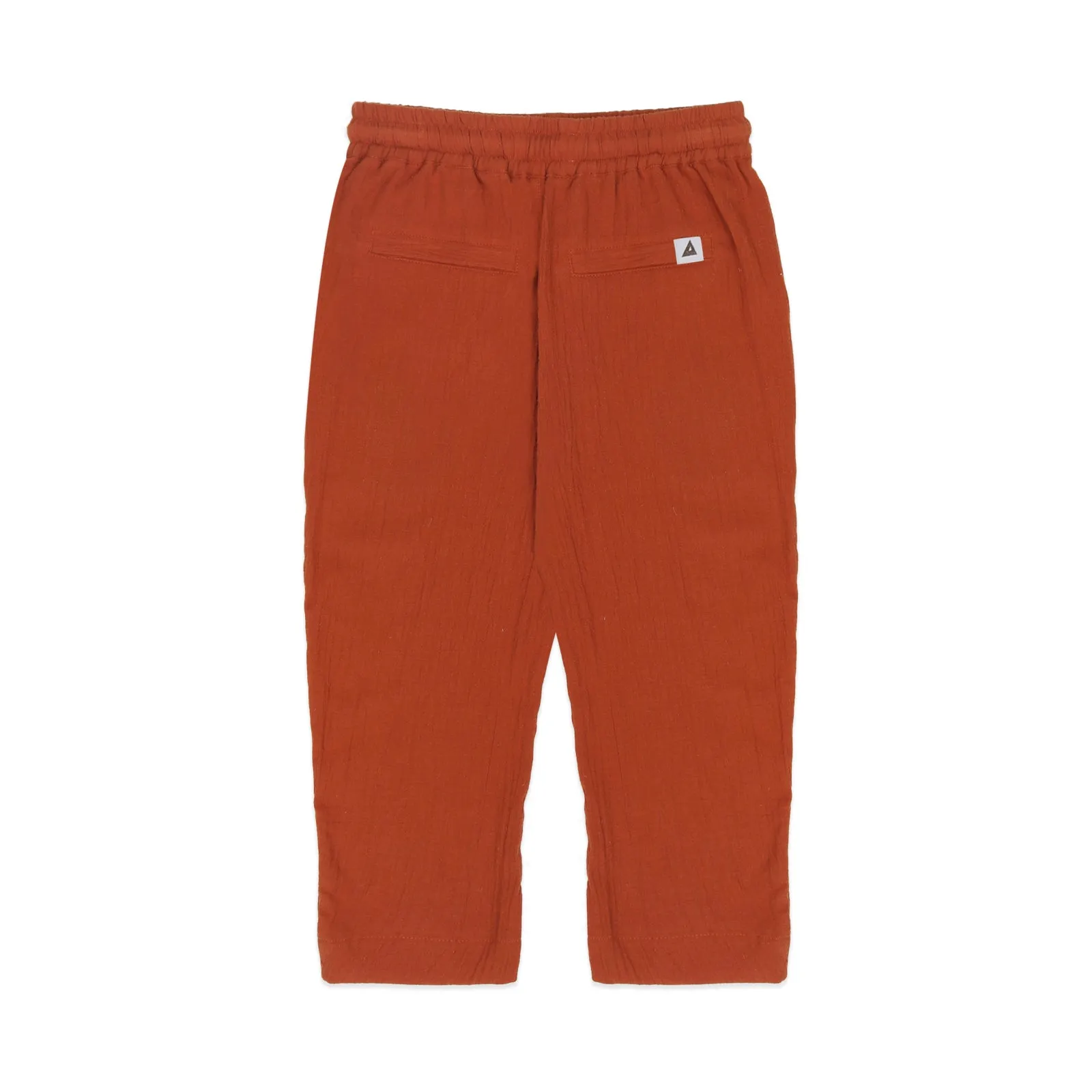 Tapered Pants With Side Pockets