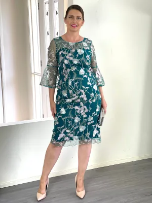 Tearose Emerald Evening Dress