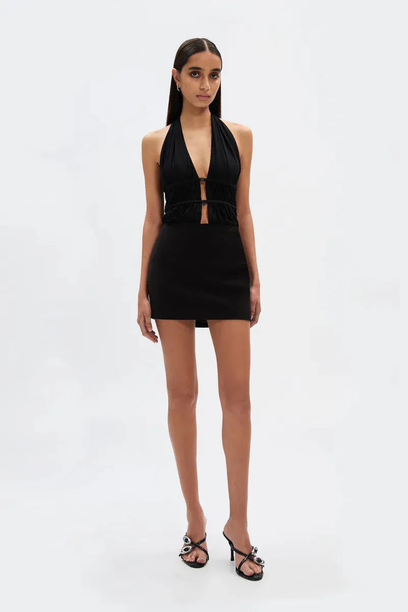The Celine Twill Mini Dress