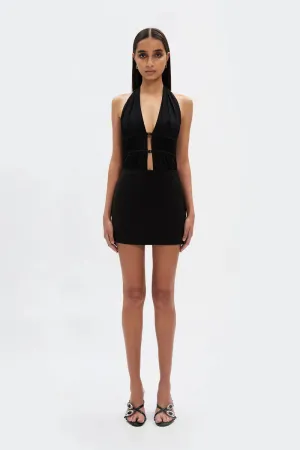 The Celine Twill Mini Dress