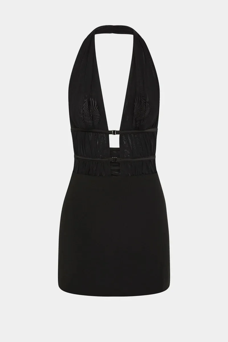 The Celine Twill Mini Dress