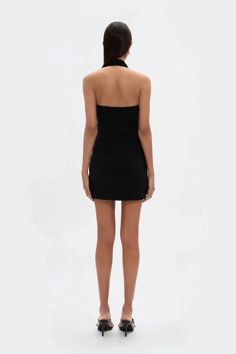 The Celine Twill Mini Dress