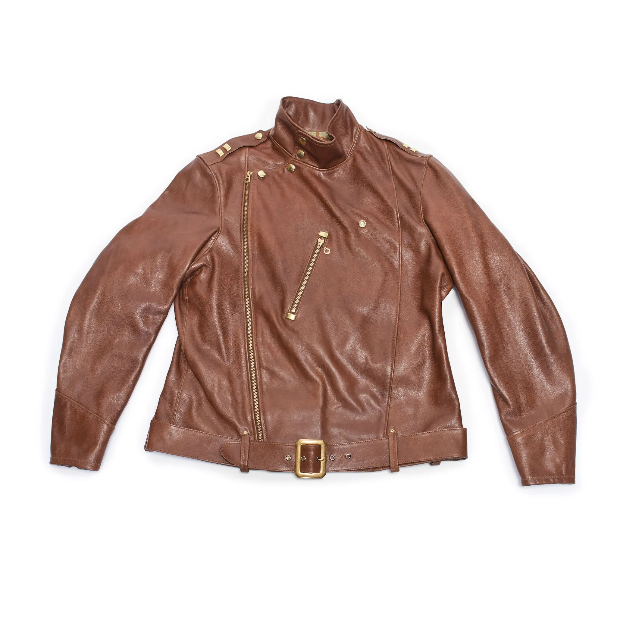 The Chevalier - Medium Brown Shinki Horsehide Oil Finish