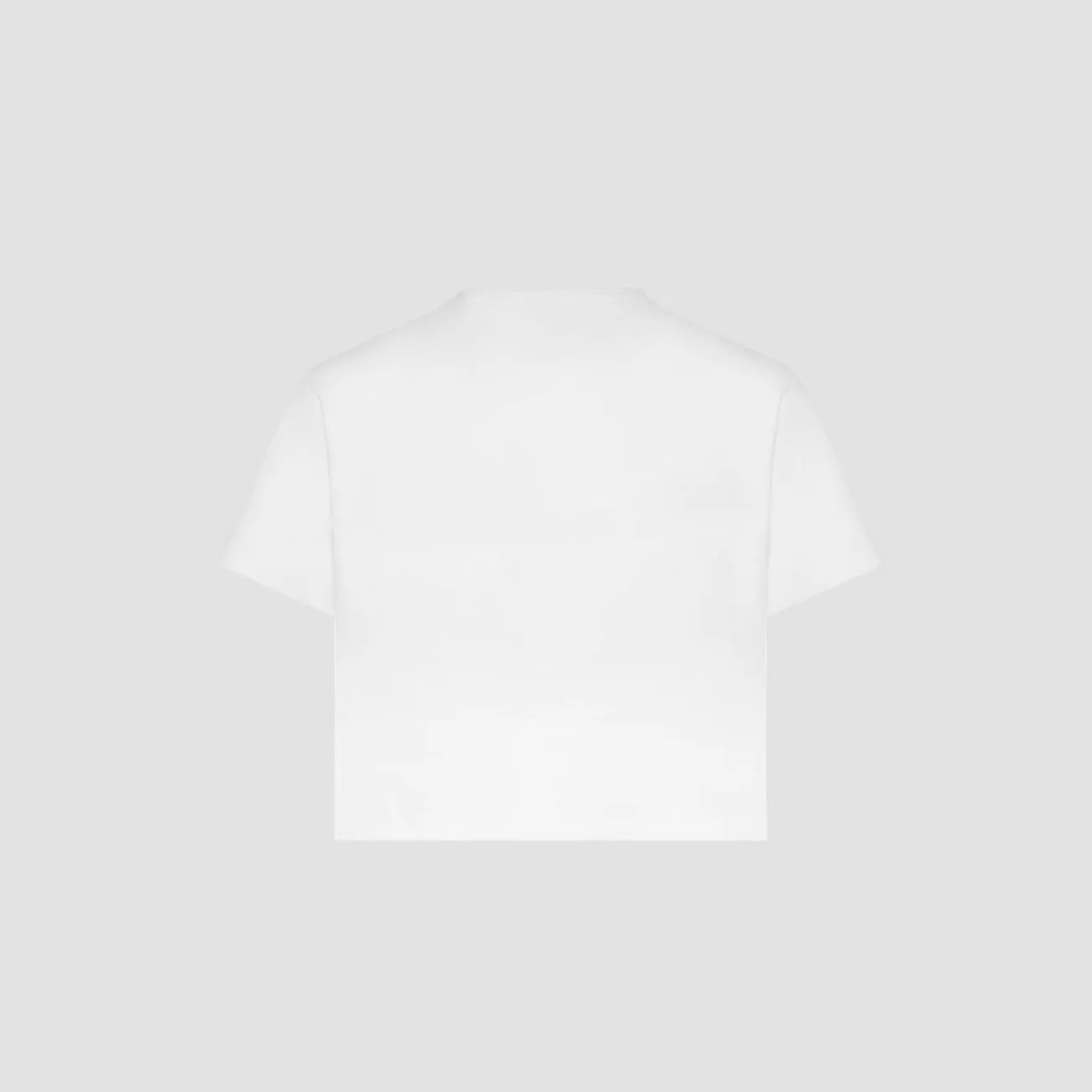The Proper Cropped Tee | Blanc