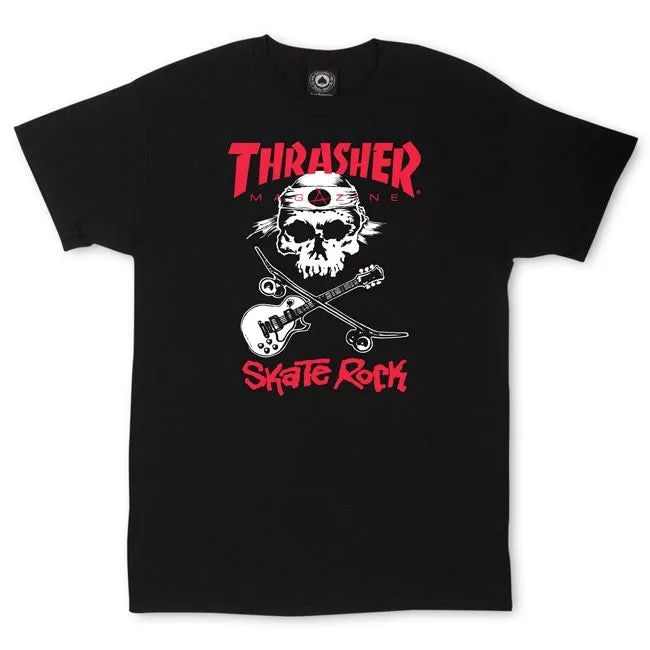Thrasher - Skate Rock Tee Black
