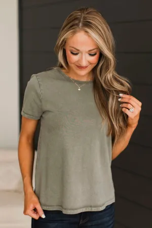 Thread & Supply Try To See Top- Dusty Sage