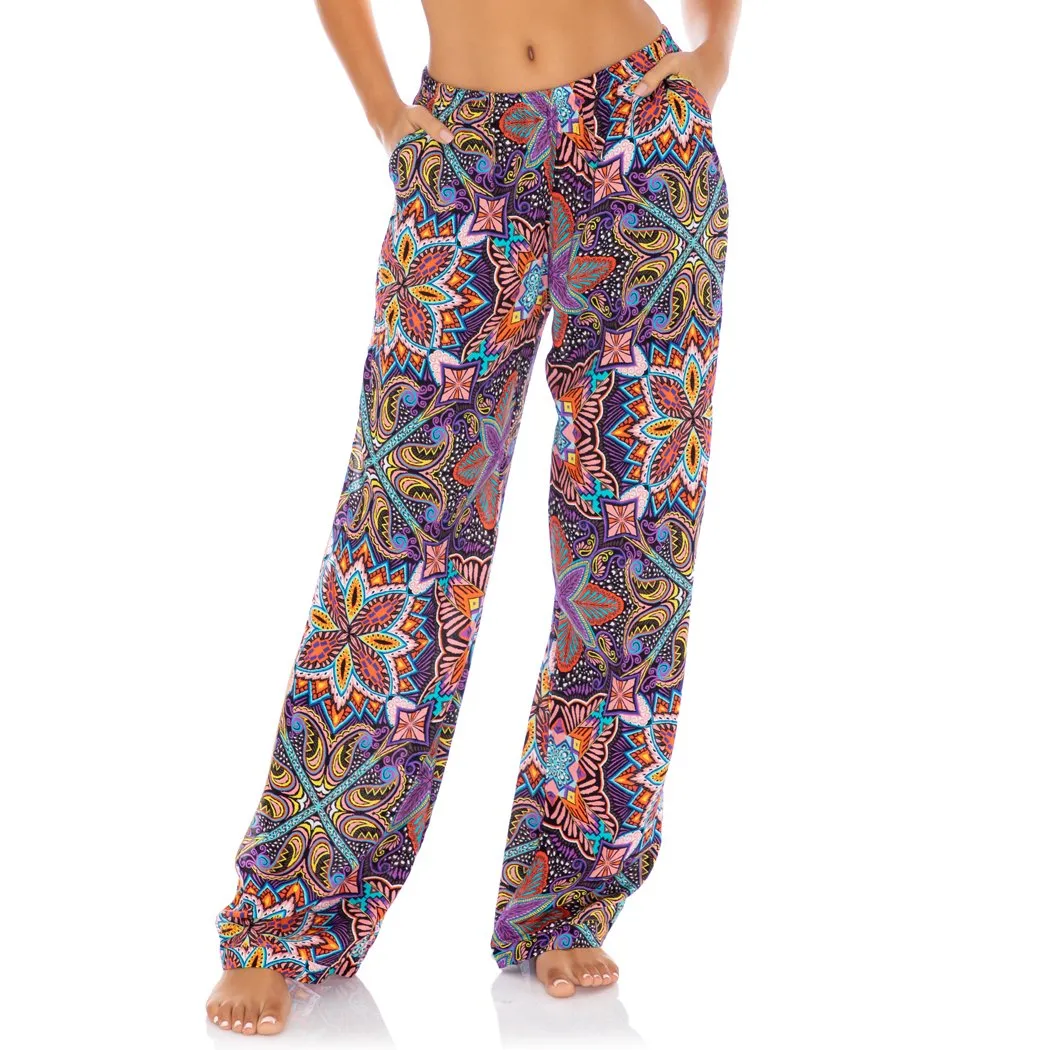 TIKI BABE - Split Side Wide Leg Pant