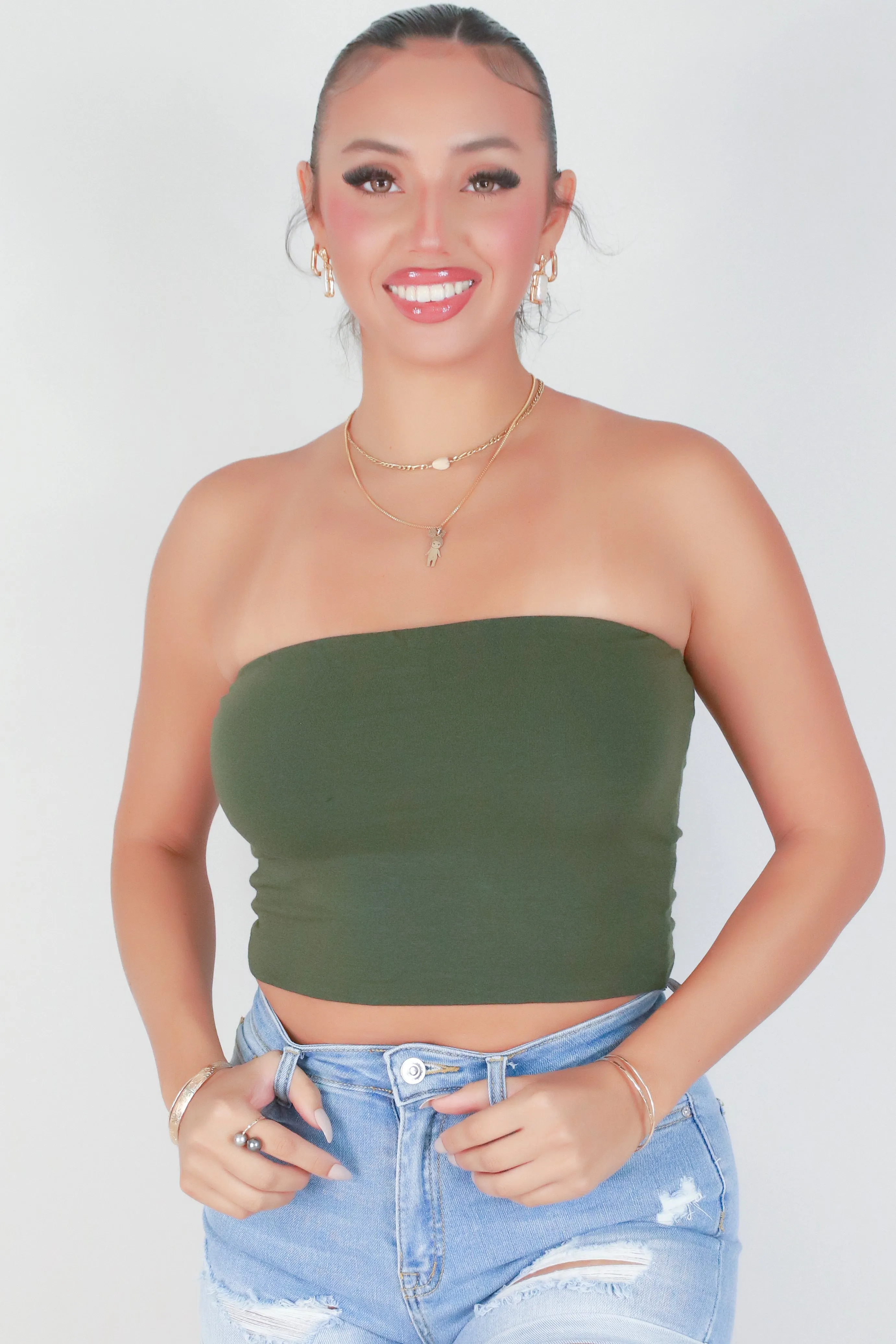 TIME OF YOUR LIFE TUBE TOP
