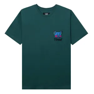 TIPSY MOUSE EMBROIDERED SS TEE