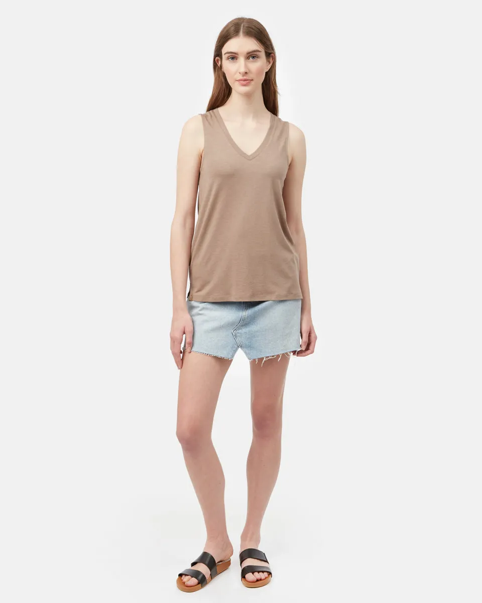TreeBlend V-Neck Tank