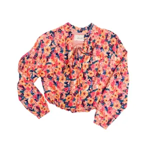 Tween Front Tie Top - Multi