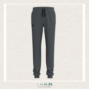 Under Armour Youth Boys' Brawler 2.0 Tapered Pants Pitch Gray