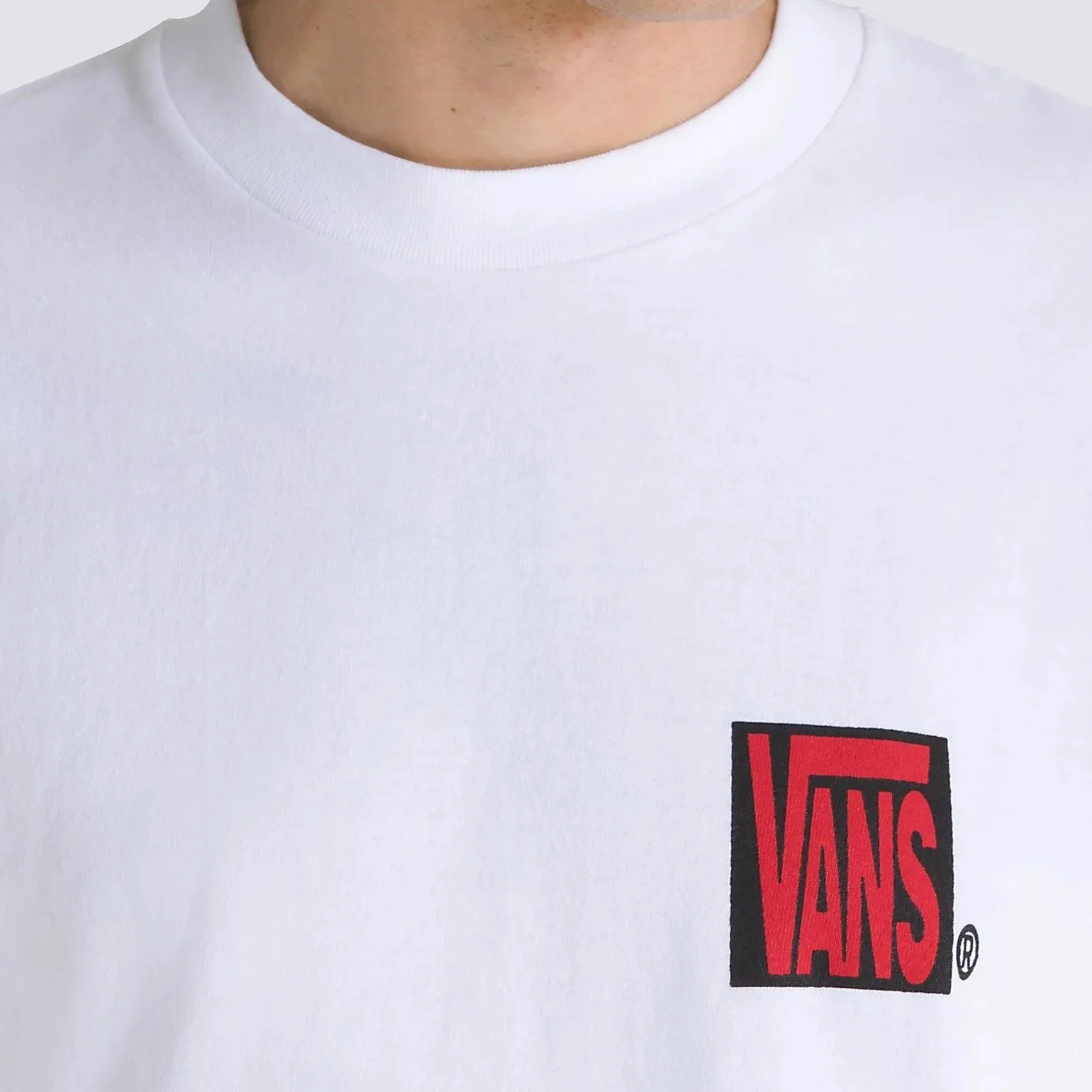 VANS AVE Tee White