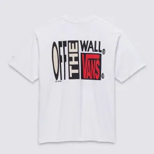 VANS AVE Tee White