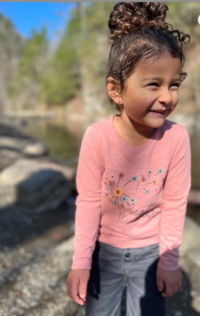 Vignette Charlie graphic tee in dandelion: Size 2y-7y