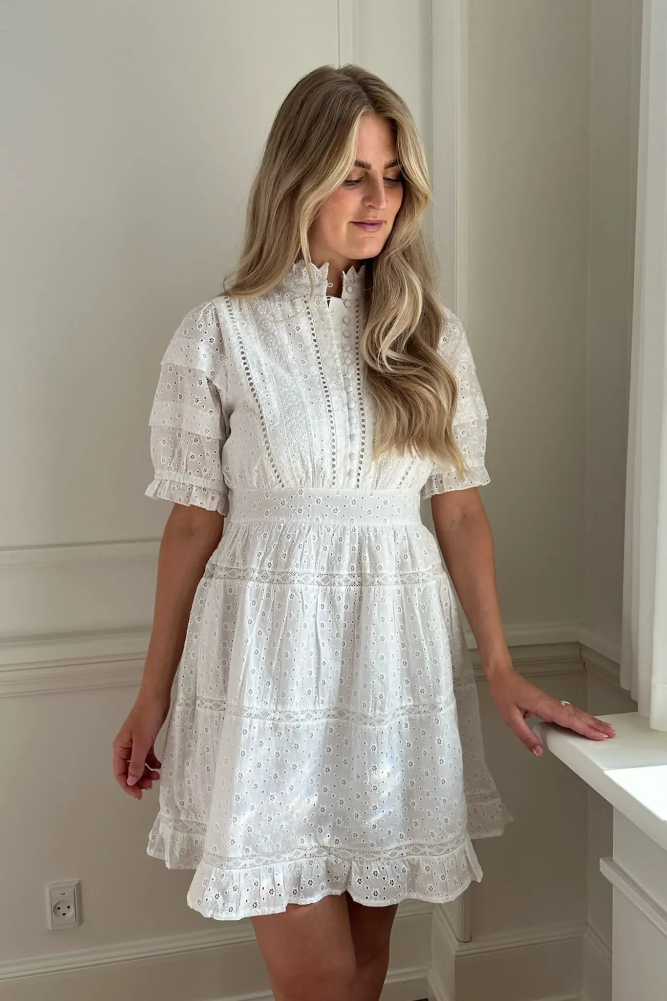 VMNonnie Kjole - Hvid