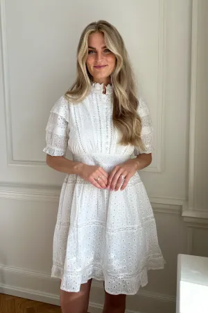 VMNonnie Kjole - Hvid