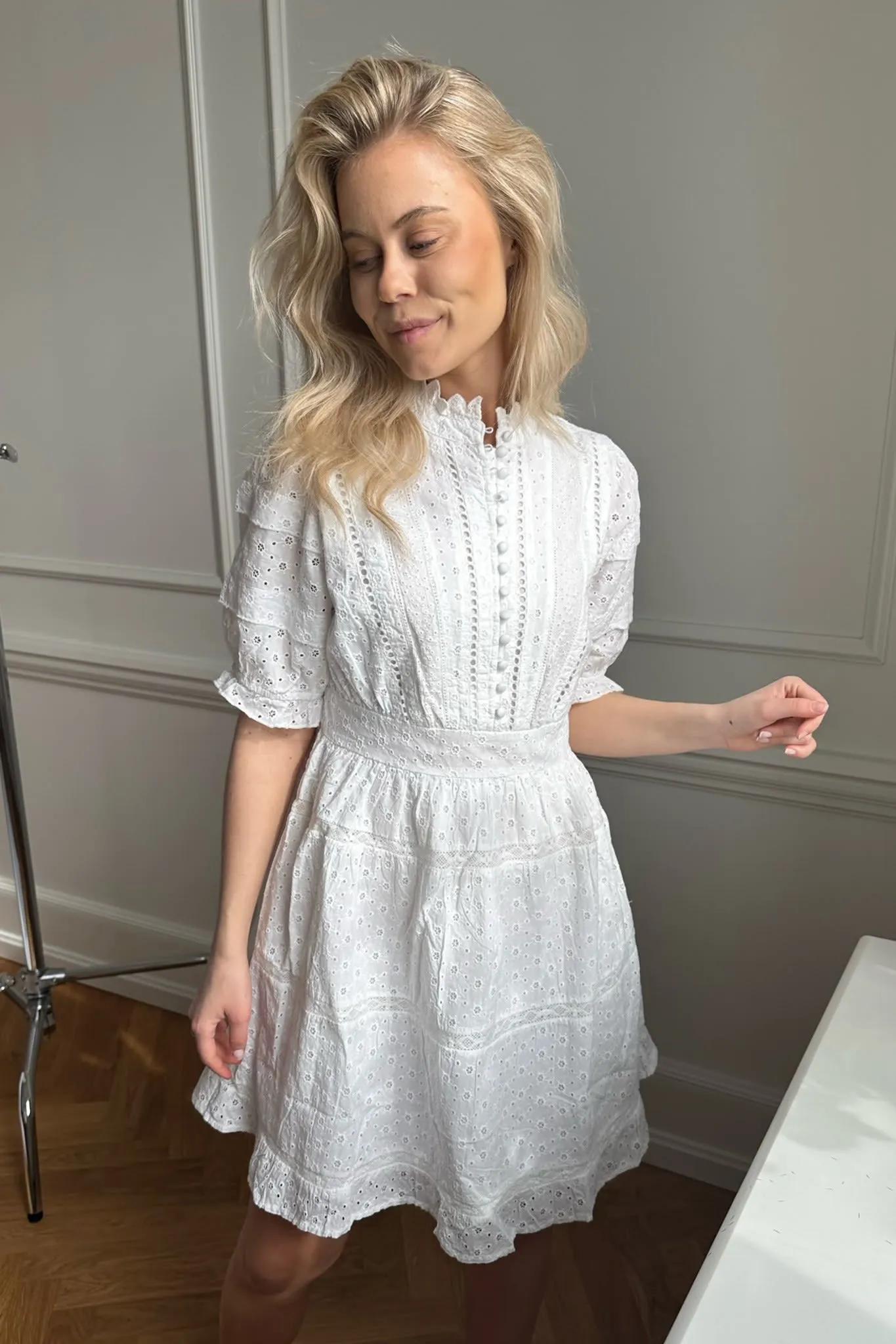 VMNonnie Kjole - Hvid
