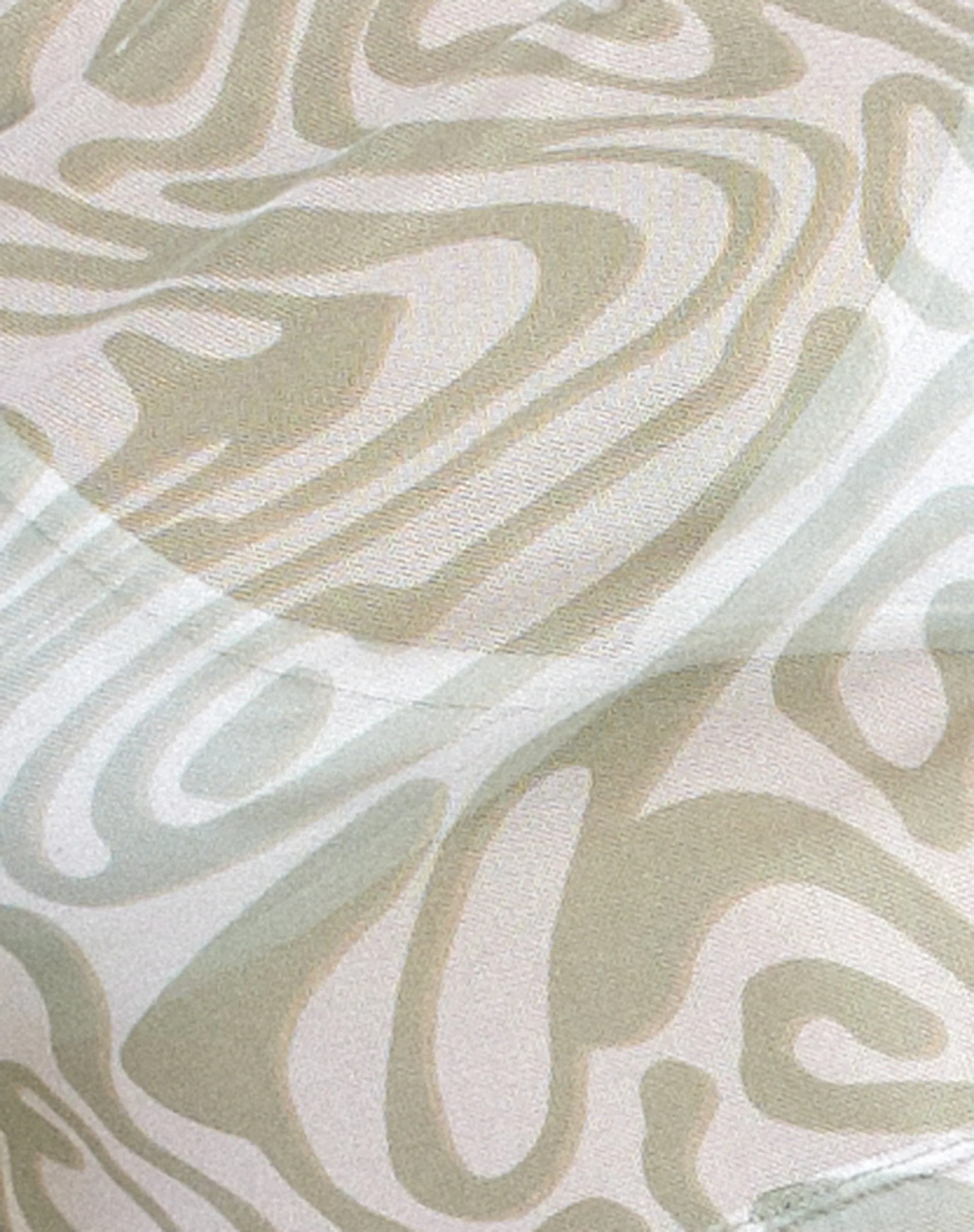 Wity Tee in Sage Tonal Ripple