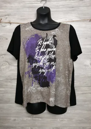 WOMENS PLUS SIZE 2X - Graphic T-Shirt VGUC B20