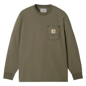 Work Pocket L/S Tee | Grape Leaf